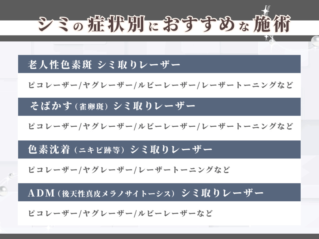 福岡エリアでシミ取りを受ける前に知りたいおすすめな施術で比較